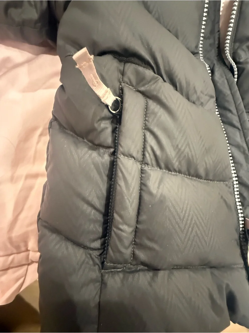 The North Face Toddler Light Pink Puffer Vest